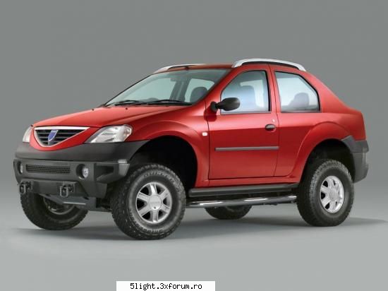dacia 4 x 4 masina made in ro